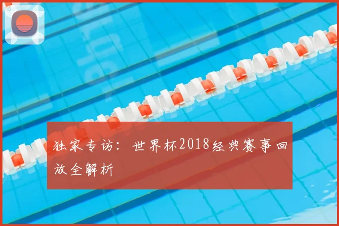 独家专访：世界杯2018经典赛事回放全解析