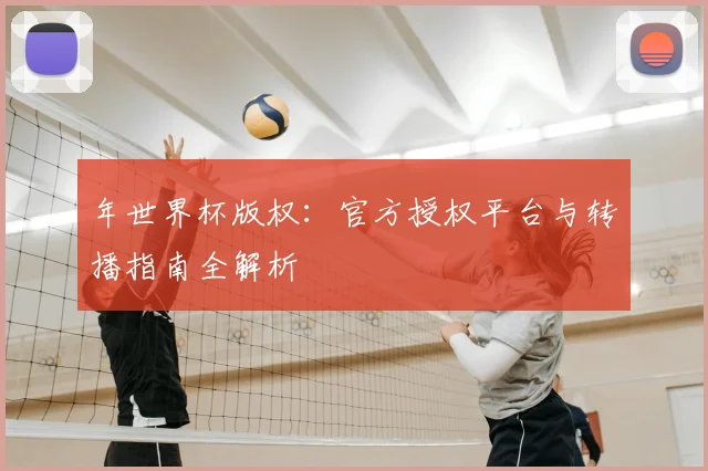 年世界杯版权：官方授权平台与转播指南全解析